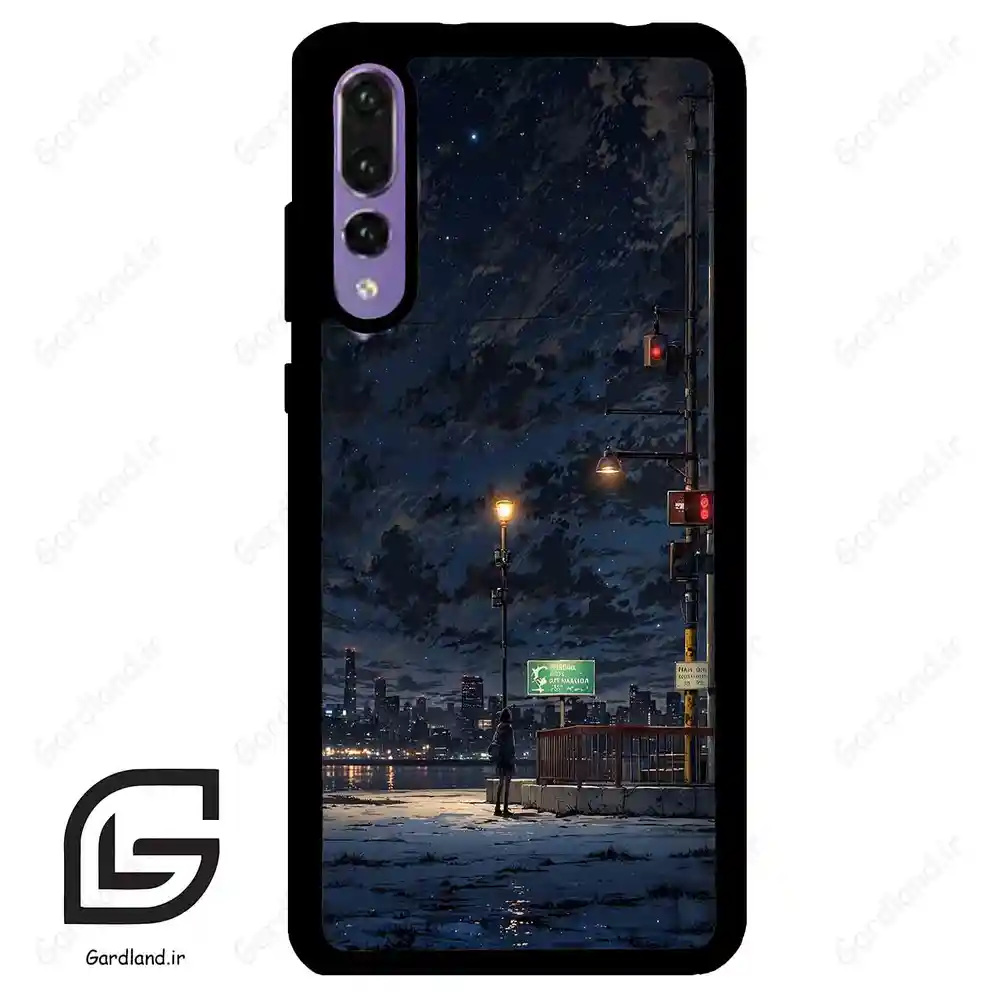 قاب گوشی هوآوی P20 پرو (Huawei P20 Pro ) طرح شب کد 2354