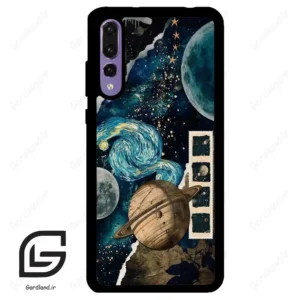 قاب گوشی هوآوی P20 پرو (Huawei P20 Pro ) طرح کهکشان کد 2401