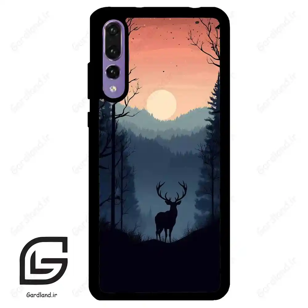قاب گوشی هوآوی P20 پرو (Huawei P20 Pro ) طرح گوزن کد 2406