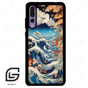 قاب گوشی هوآوی P20 پرو (Huawei P20 Pro ) طرح موج کد 2418