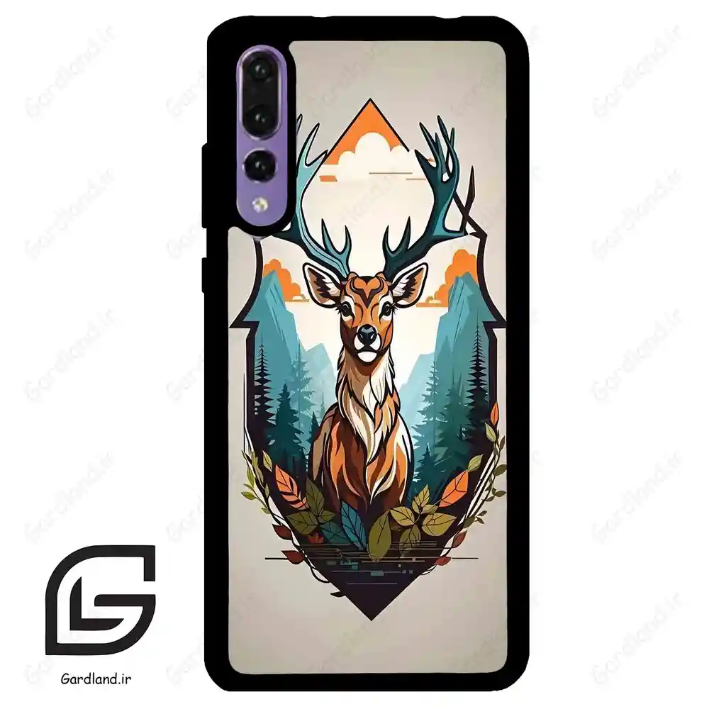 قاب گوشی هوآوی P20 پرو (Huawei P20 Pro ) طرح گوزن کد 2429