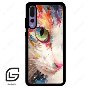 قاب گوشی هوآوی P20 پرو (Huawei P20 Pro ) طرح گربه کد 2437