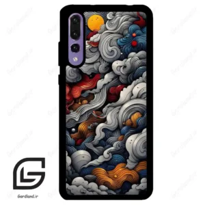 قاب گوشی هوآوی P20 پرو (Huawei P20 Pro ) طرح ابرنگی کد 2448