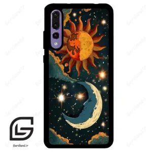 قاب گوشی هوآوی P20 پرو (Huawei P20 Pro ) طرح ماه کد 2474
