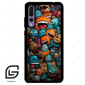 قاب گوشی هوآوی P20 پرو (Huawei P20 Pro ) طرح استیکر کد 2478