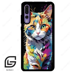 قاب گوشی هوآوی P20 پرو (Huawei P20 Pro ) طرح گربه کد 2483