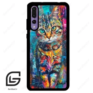 قاب گوشی هوآوی P20 پرو (Huawei P20 Pro ) طرح گربه کد 2488