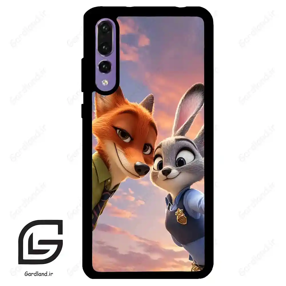 قاب گوشی هوآوی P20 پرو (Huawei P20 Pro ) طرح زوتوپیا کد 2495