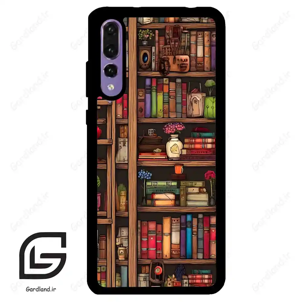 قاب گوشی هوآوی P20 پرو (Huawei P20 Pro ) طرح کتابخانه کد 2537