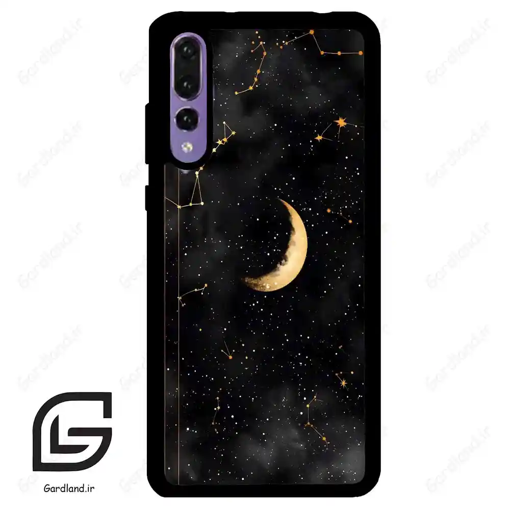 قاب گوشی هوآوی P20 پرو (Huawei P20 Pro ) طرح ماه کد 2548