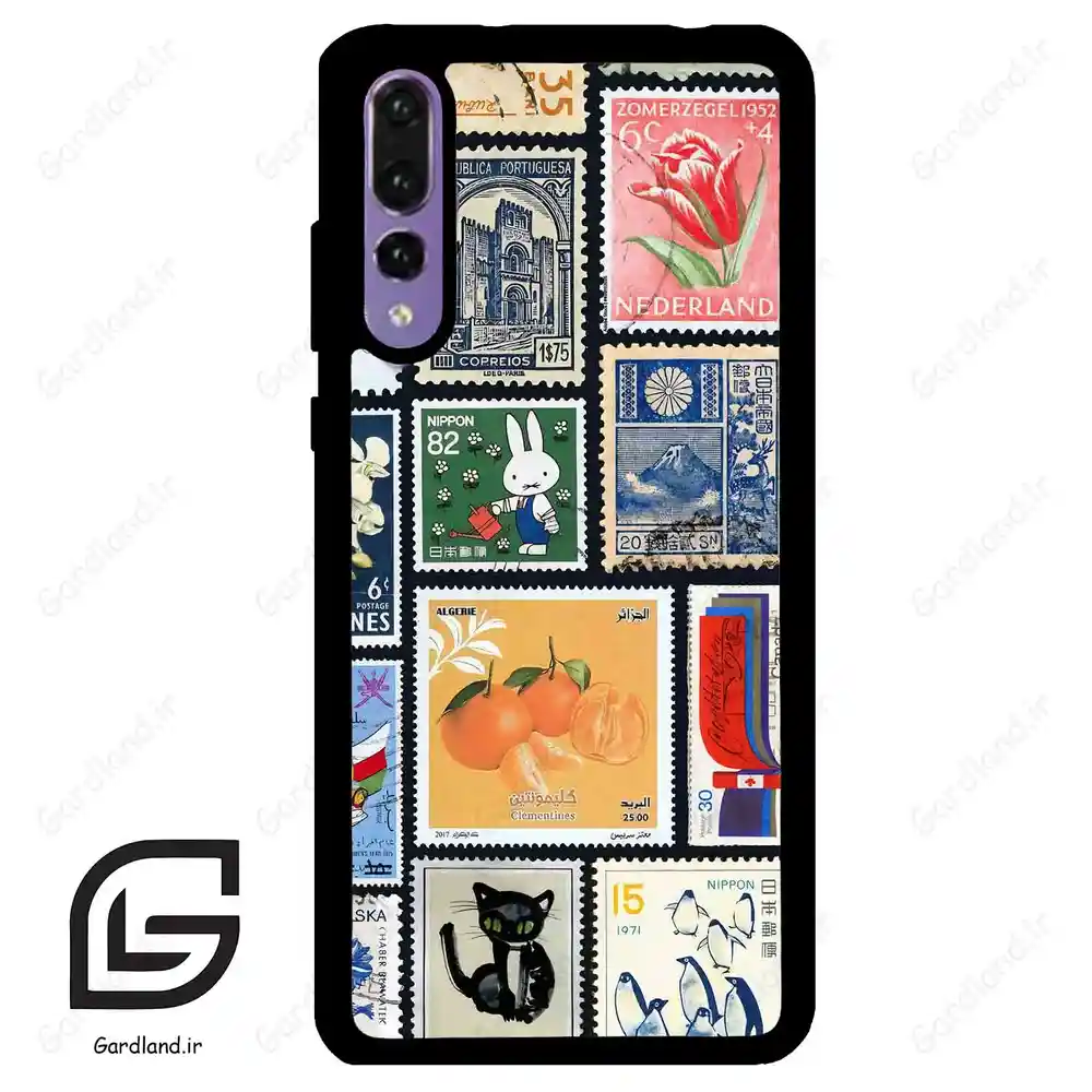 قاب گوشی هوآوی P20 پرو (Huawei P20 Pro ) طرح تمبر کد 2603
