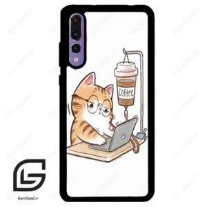 قاب گوشی هوآوی P20 پرو (Huawei P20 Pro ) طرح گربه کد 2617