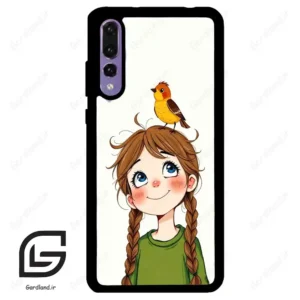 قاب گوشی هوآوی P20 پرو (Huawei P20 Pro ) طرح دختر کد 2640