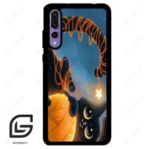 قاب گوشی هوآوی P20 پرو (Huawei P20 Pro ) طرح گربه کد 2654