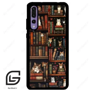 قاب گوشی هوآوی P20 پرو (Huawei P20 Pro ) طرح کتابخانه کد 2675
