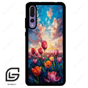 قاب گوشی هوآوی P20 پرو (Huawei P20 Pro ) طرح گل کد 2687