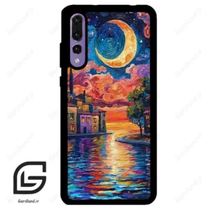 قاب گوشی هوآوی P20 پرو (Huawei P20 Pro ) طرح ماه کد 2699