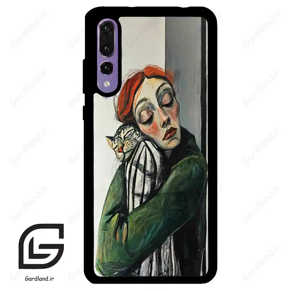 قاب گوشی هوآوی P20 پرو (Huawei P20 Pro ) طرح گربه کد 2709