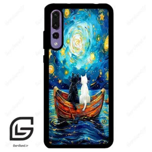 قاب گوشی هوآوی P20 پرو (Huawei P20 Pro ) طرح گربه کد 2727