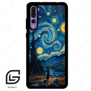 قاب گوشی هوآوی P20 پرو (Huawei P20 Pro ) طرح شب کد 2801