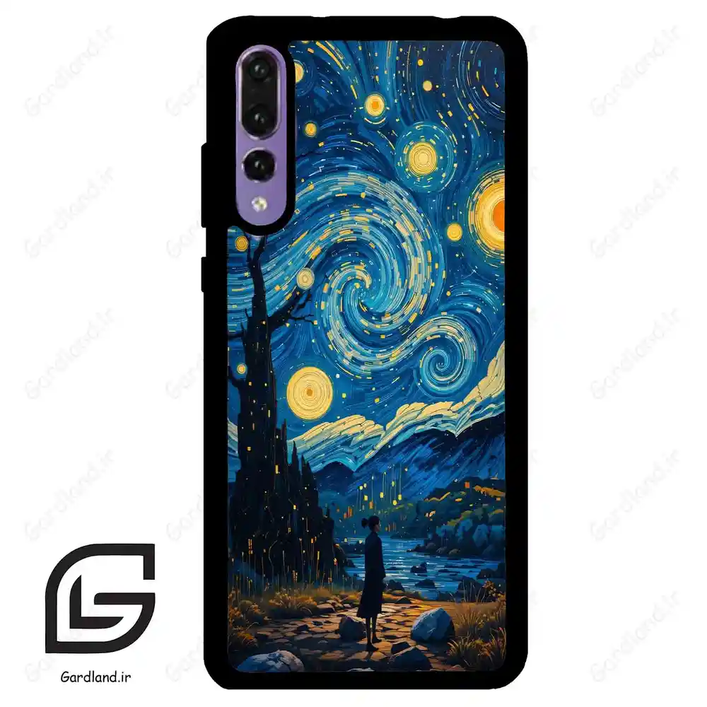 قاب گوشی هوآوی P20 پرو (Huawei P20 Pro ) طرح شب کد 2801