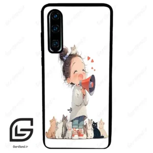 قاب گوشی هوآوی P30 (Huawei P30 ) طرح دخترانه کد 2027