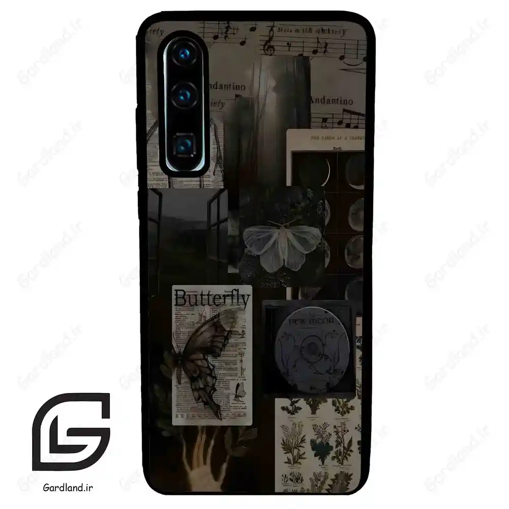 قاب گوشی هوآوی P30 (Huawei P30 ) طرح پروانه کد 2096