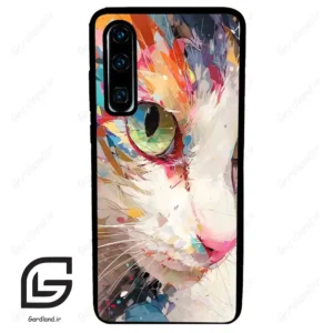 قاب گوشی هوآوی P30 (Huawei P30 ) طرح گربه کد 2437