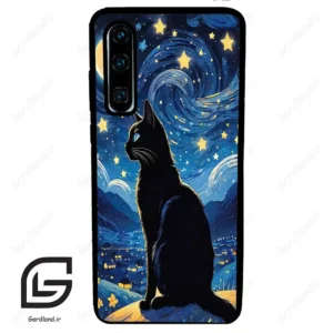 قاب گوشی هوآوی P30 (Huawei P30 ) طرح گربه کد 2438