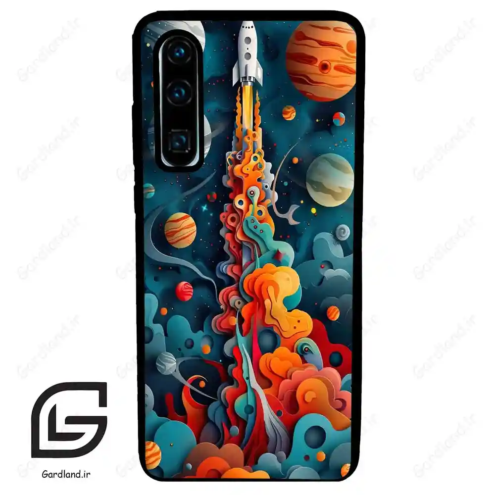 قاب گوشی هوآوی P30 (Huawei P30 ) طرح موشک کد 2470