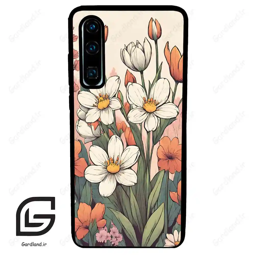 قاب گوشی هوآوی P30 (Huawei P30 ) طرح گل کد 2475