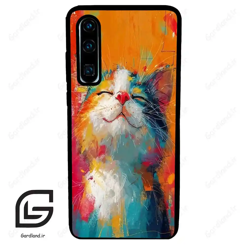 قاب گوشی هوآوی P30 (Huawei P30 ) طرح گربه کد 2489