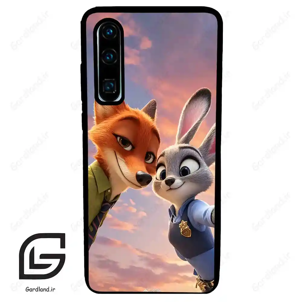 قاب گوشی هوآوی P30 (Huawei P30 ) طرح زوتوپیا کد 2495