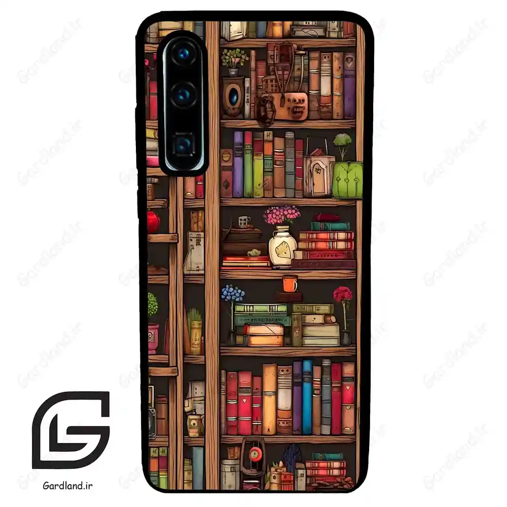 قاب گوشی هوآوی P30 (Huawei P30 ) طرح کتابخانه کد 2537