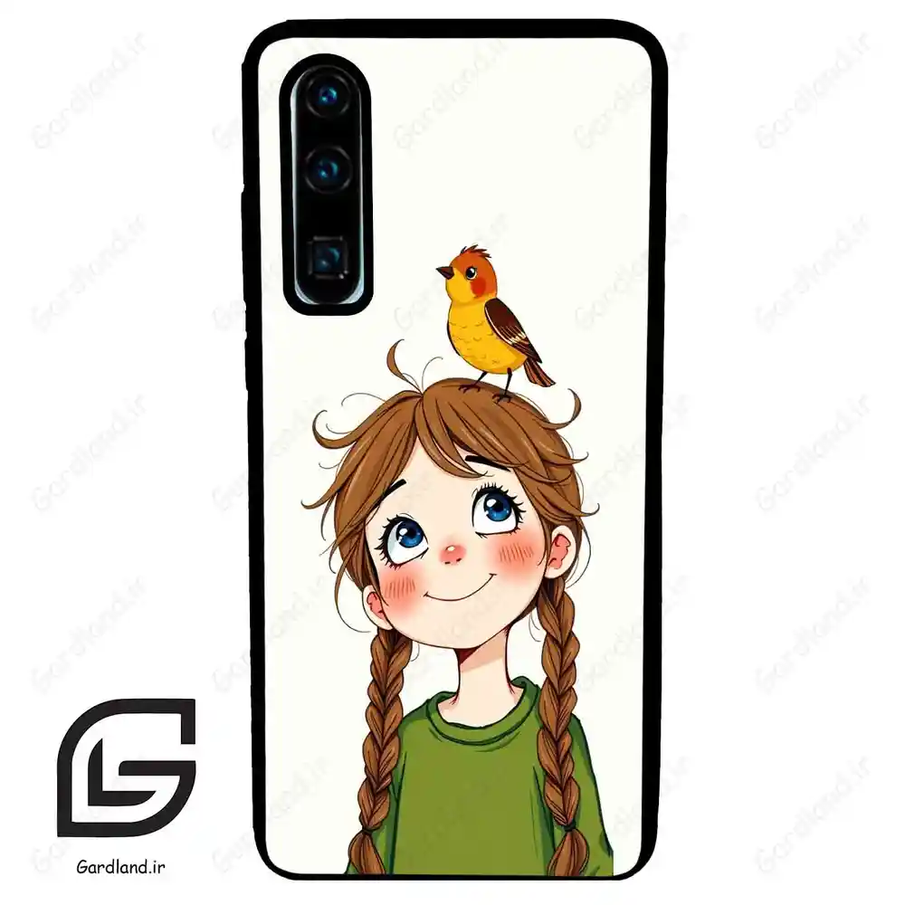 قاب گوشی هوآوی P30 (Huawei P30 ) طرح دختر کد 2640