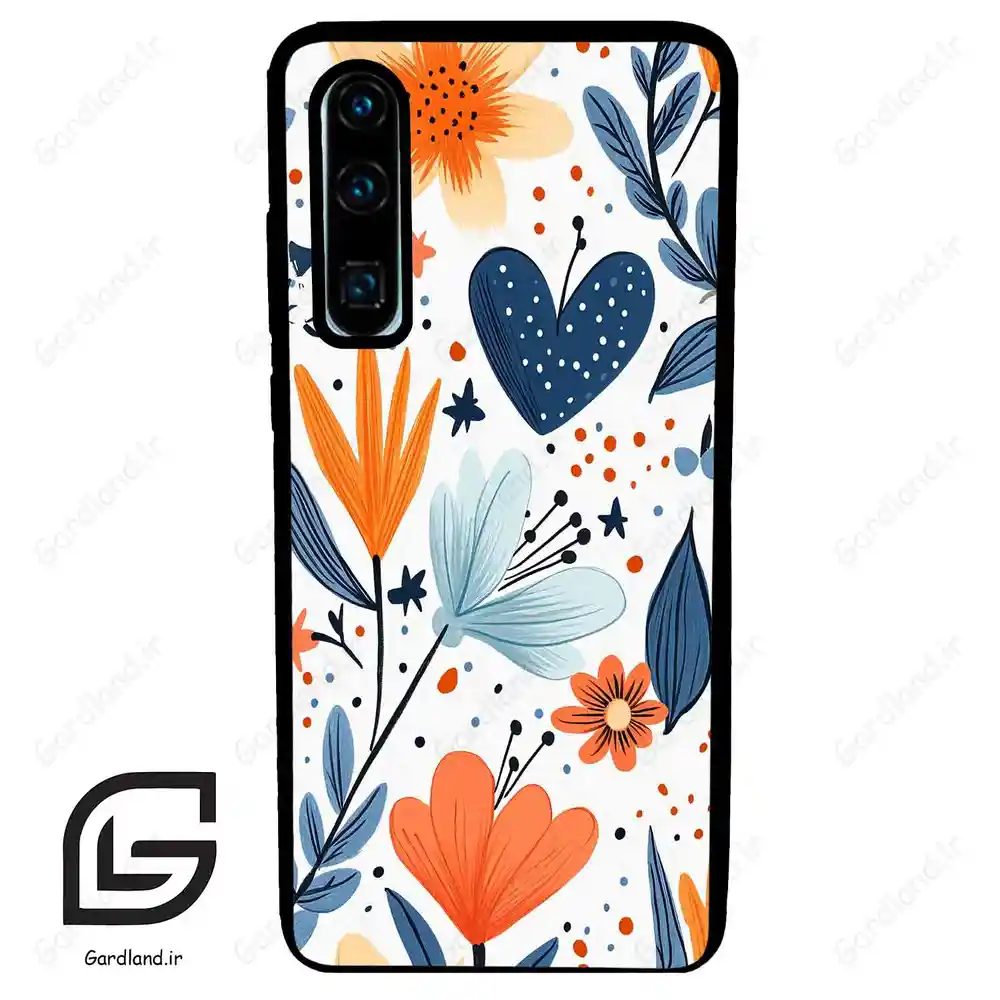 قاب گوشی هوآوی P30 (Huawei P30 ) طرح گل کد 2686