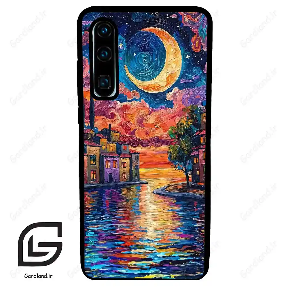 قاب گوشی هوآوی P30 (Huawei P30 ) طرح ماه کد 2699