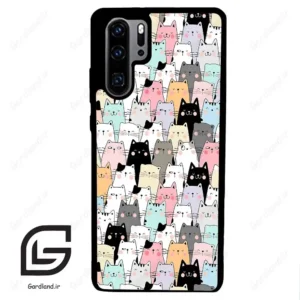 قاب گوشی هوآوی P30 پرو (Huawei P30 Pro ) طرح گربه کد 2019
