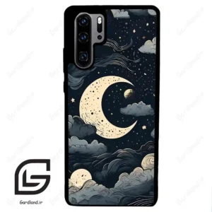 قاب گوشی هوآوی P30 پرو (Huawei P30 Pro ) طرح ماه کد 2173