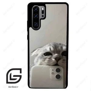 قاب گوشی هوآوی P30 پرو (Huawei P30 Pro ) طرح گربه کد 2246