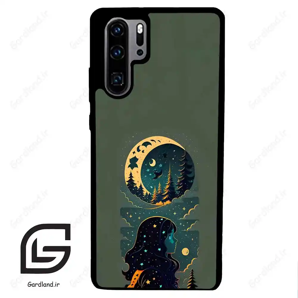 قاب گوشی هوآوی P30 پرو (Huawei P30 Pro ) طرح ماه کد 2267