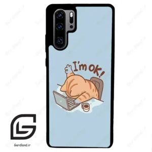قاب گوشی هوآوی P30 پرو (Huawei P30 Pro ) طرح گربه کد 2297