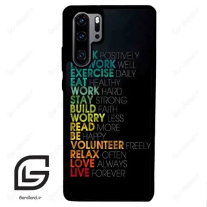 قاب گوشی هوآوی P30 پرو (Huawei P30 Pro ) طرح متن کد 2332