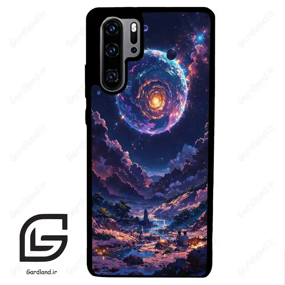 قاب گوشی هوآوی P30 پرو (Huawei P30 Pro ) طرح ماه کد 2344