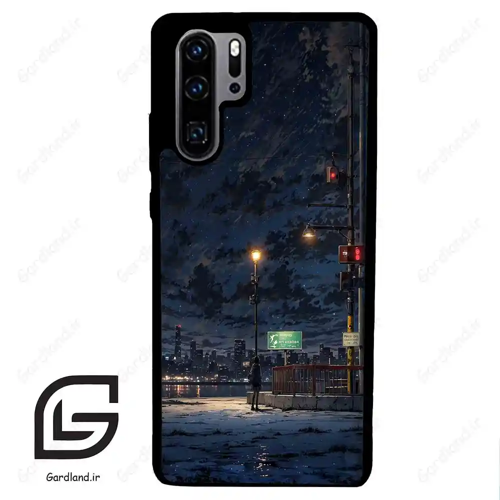 قاب گوشی هوآوی P30 پرو (Huawei P30 Pro ) طرح شب کد 2354
