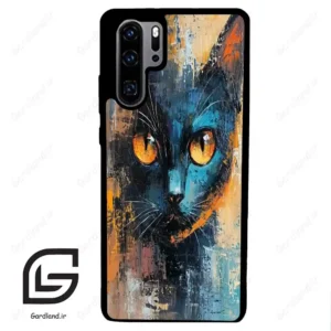 قاب گوشی هوآوی P30 پرو (Huawei P30 Pro ) طرح گربه کد 2397