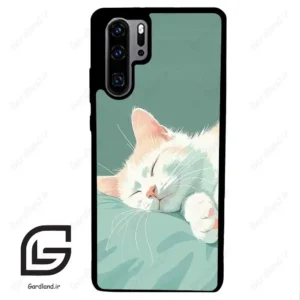 قاب گوشی هوآوی P30 پرو (Huawei P30 Pro ) طرح گربه کد 2403