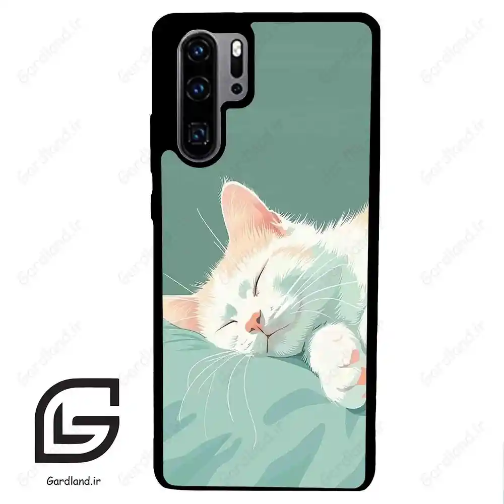 قاب گوشی هوآوی P30 پرو (Huawei P30 Pro ) طرح گربه کد 2403