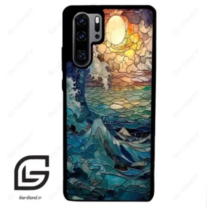 قاب گوشی هوآوی P30 پرو (Huawei P30 Pro ) طرح موج کد 2413