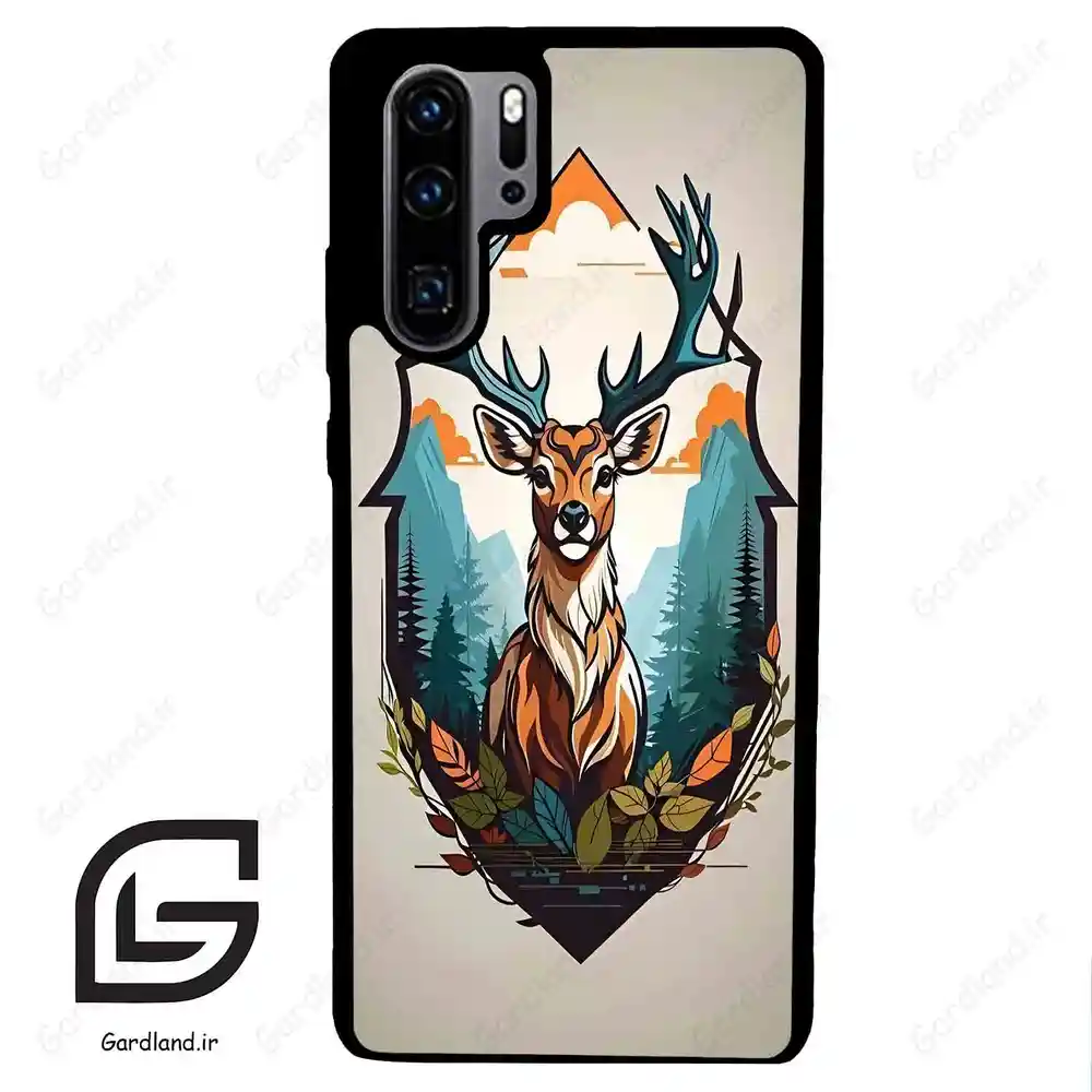 قاب گوشی هوآوی P30 پرو (Huawei P30 Pro ) طرح گوزن کد 2429
